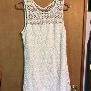 White Hollister Lacy Dress